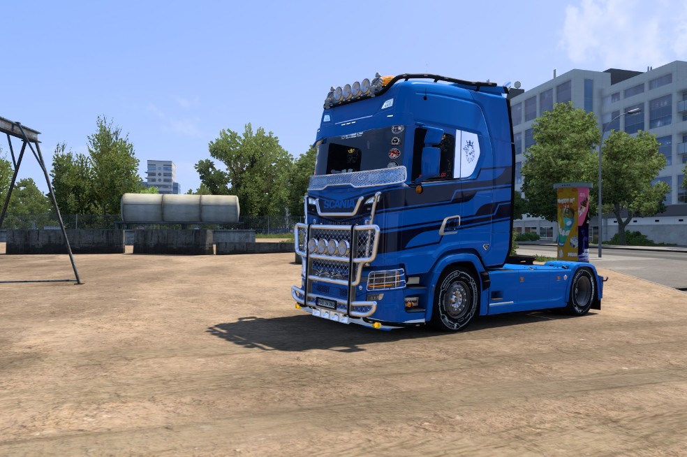 BGL Scania Truck